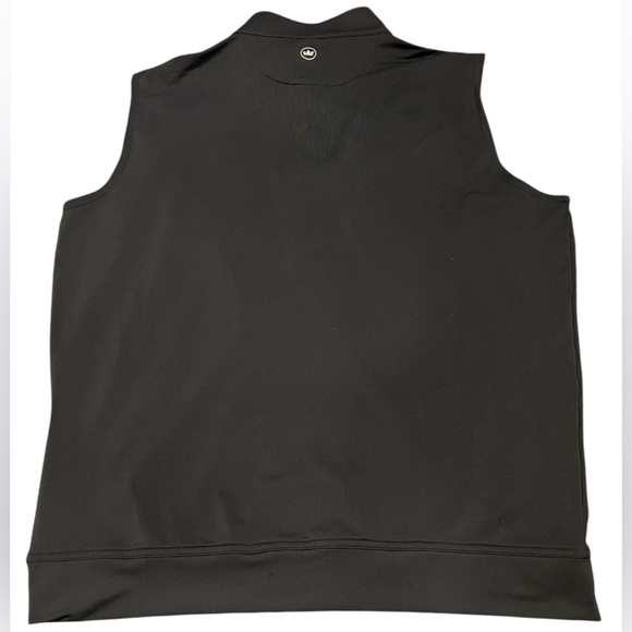 Men’s Peter Millar Embroidered Twin Towers 9/11 Tribute Quarter Zip Vest - Picture 2 of 8